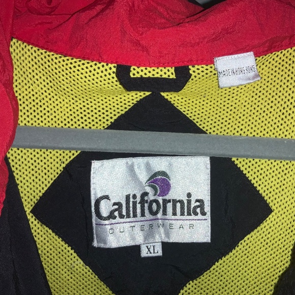 Vintage Bosch Power Tools bomber work jacket Sz XL Extech California Outerwear - Picture 4 of 8